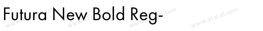 Futura New Bold Reg字体转换 Futura New Bold Reg字体转换